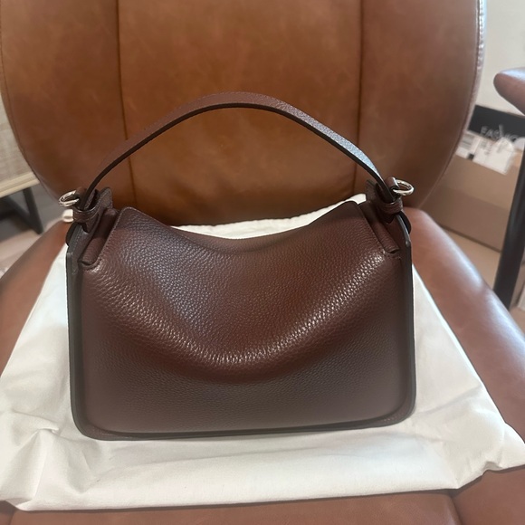 The Horse Clementine Bag: Coffee Pebbled - Picture 3 of 8